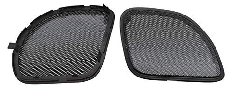 Hogtunes RGRM Metal Mesh Replacement Front Speaker Grilles (Black Trim) for 2015+ Harley-Davidson Road Glide Models - RGRM Grill RGRM Grill - Throttle City Cycles