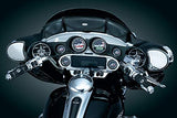 Kuryakyn 3765 Motorcycle Audio Accessory: Stereo Accent for 1996-2013 Harley-Davidson Motorcycles, Chrome - Throttle City Cycles
