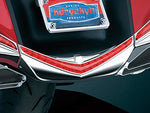 Kuryakyn 3236 Motorcycle Lighting Accessory: Rear Fender Tip LED Running/Brake Light with Red Lens for 2012-17 Honda Gold Wing GL1800 & F6B Motorcycles, Chrome - Throttle City Cycles