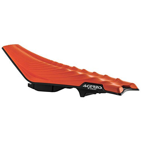 Acerbis Orange 16/Black X-Seat - Throttle City Cycles