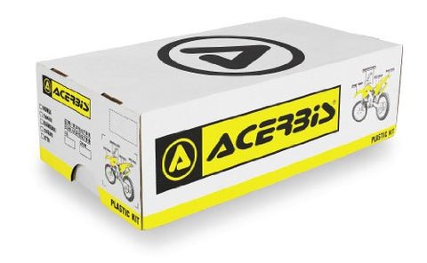 Acerbis Plastic Kit - Black , Color: Black 2041030001 - Throttle City Cycles