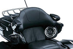 Kuryakyn 8958 Motorcycle Accessory: Stealth Foldable Passenger Armrests for 1997-2013 Harley-Davidson Motorcycles, Chrome - Throttle City Cycles