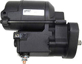 Spyke 411410 1.4kw Starter Motor - Black - Throttle City Cycles