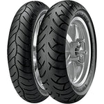 Metzeler Feelfree Tire - Front - 110/70-16 , Position: Front, Load Rating: 52, Speed Rating: S, Tire Type: Scooter/Moped, Tire Construction: Bias, Rim Size: 16, Tire Size: 110/70-16 1677800 - Throttle City Cycles