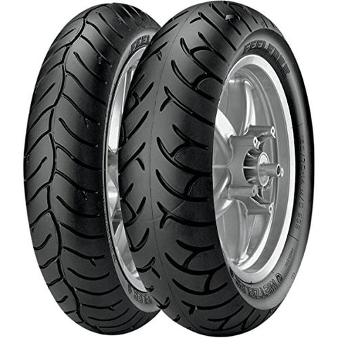 Metzeler Feelfree Tire - Rear - 160/60-14 , Position: Rear, Tire Size: 160/60-14, Tire Type: Scooter/Moped, Rim Size: 14, Tire Construction: Radial, Load Rating: 65, Speed Rating: H 1816900 - Throttle City Cycles