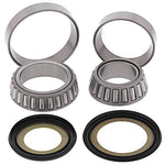 All Balls - 22-1037 - Steering Stem Bearing Kit Replacement For Honda Silver/Gold Wing/RVT/VT - Throttle City Cycles