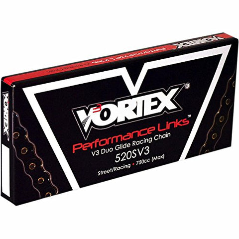 Vortex 520SV3-120 520 Pitch and 120 Links Duo Glide Chain - Throttle City Cycles