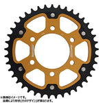 SuperSprox RST-480-43-GLD Gold Stealth Sprocket - Throttle City Cycles