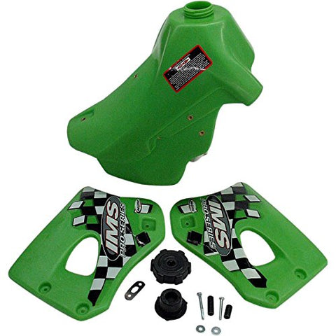 IMS 113128-G1 Large Capacity Gas Tank - Green - 3.4Gal. - Throttle City Cycles