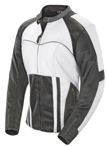 Joe Rocket Radar Women's Leather Motorcycle Riding Jacket - Throttle City Cycles