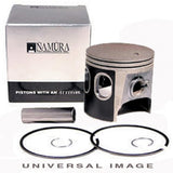 NAMURA PISTONS. All Namura pistons have Molybdenium/Teflon skirt coatings that minimize resistance and wear to provide extended life. All Namura pistons have anodized domes that provide superior heat resistance. All Namura pistons have super-high silicone - Throttle City Cycles