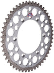 Renthal 1230-520-51GPSI Twinring Silver 51 Tooth Rear Sprocket - Throttle City Cycles