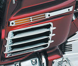 Kuryakyn 7311 Motorcycle Accent Accessory: Fairing Side Molding Trim for 1988-2000 Honda Gold Wing GL1500 Motorcycles, Chrome, 1 Pair - Throttle City Cycles