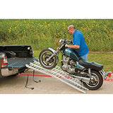 Quadboss Folding Wide Boy Ramp 88&Prime, x 33&Prime, 1,500 Pound Capacity 3792 - Throttle City Cycles