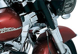 Kuryakyn 7866 Motorcycle Accent Accessory: Deluxe Neck Cover for 1995-2007 Harley-Davidson Touring Motorcycles, Chrome, 1 Pair - Throttle City Cycles