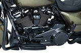 Kuryakyn 6445 Motorcycle Accent Accessory: Precision Transmission Top Cover for 2017-19 Harley-Davidson Motorcycles, Gloss Black - Throttle City Cycles