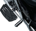 Kuryakyn 4572 Motorcycle Foot Control Component: Zombie Skull Passenger Board Floorboard Covers for 1986-2019 Harley-Davidson Motorcycles, Chrome, 1 Pair - Throttle City Cycles
