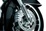 Kuryakyn 7789 Motorcycle Accent Accessory: Caliper Covers for Brembo Calipers for 2006-19 Harley-Davidson Motorcycles, Chrome, 1 Pair - Throttle City Cycles