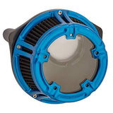 Arlen Ness 18-180 Blue Method Clear Series Air Cleaner - Throttle City Cycles