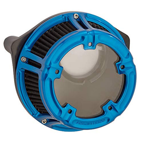 Arlen Ness 18-181 Blue Method Clear Series Air Cleaner - Throttle City Cycles