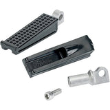 Biltwell Inc. Sanderson Footpegs - Black Electroplate FP-SAN-SS-BK - Throttle City Cycles