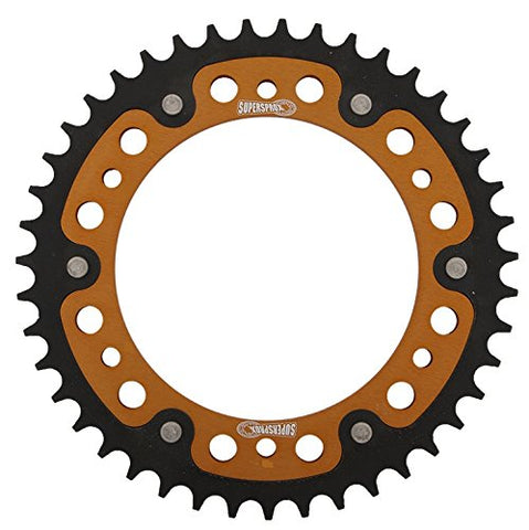 Supersprox Gold Stealth Rear Sprocket - Throttle City Cycles
