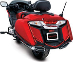 Kuryakyn 3247 Motorcycle Lighting Accessory: Vertical Rear LED Running/Brake Light Strips with Smoke Lenses for 2012-17 Honda Gold Wing GL1800 & F6B Motorcycles, Gloss Black, 1 Pair - Throttle City Cycles