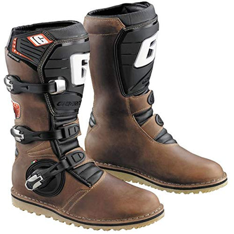Gaerne Balance Oiled Boots - Brown - Throttle City Cycles