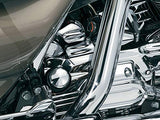 Kuryakyn 8264 Motorcycle Accent Accessory: Oil Filler Spout Cover for 1993-2006 Harley-Davidson Motorcycles, Chrome - Throttle City Cycles