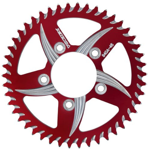 Vortex 438ZR-47 Red 47-Tooth 530-Pitch Rear Sprocket - Throttle City Cycles