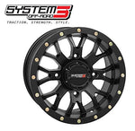 Dragonfire Racing 19-0056 ST-3 Wheel - 14x7-5+2(+30mm) - 4/110 - Matte Black - Throttle City Cycles