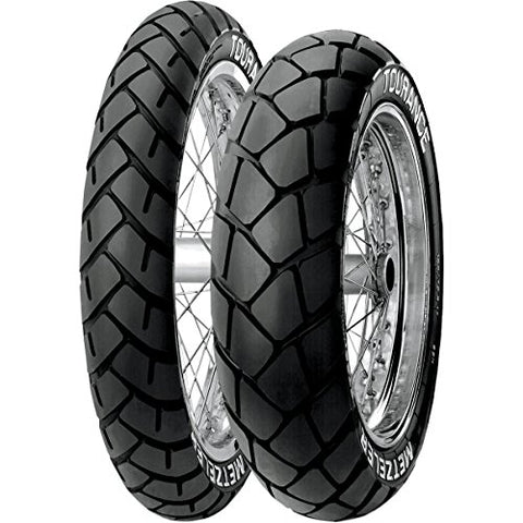 Metzeler Tourance Tire - Front - 90/90-21 , Position: Front, Load Rating: 54, Speed Rating: H, Tire Size: 90/90-21, Rim Size: 21, Tire Type: Dual Sport, Tire Application: All-Terrain 1012600 - Throttle City Cycles