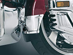 Kuryakyn 7352 Motorcycle Accent Accessory: Front Fender Extension with Mud Flap for 2001-17 Honda Gold Wing GL1800 & F6B Motorcycles, Chrome - Throttle City Cycles