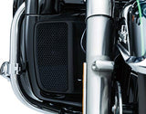 Kuryakyn 7681 Motorcycle Accessory: Radiator Grills for 2014-19 Harley-Davidson Twin Cooled Motorcycles, Chrome, 1 Pair - Throttle City Cycles