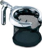 Kuryakyn Motorcycle Handlebar Accessory: Universal Drink/Cup Holder Mesh Basket Clutch/Brake 1462 Auto accessory - Throttle City Cycles