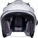 Bell Mag-9 Open Face Motorcycle Helmet (Solid Gloss Pearl White) - Throttle City Cycles