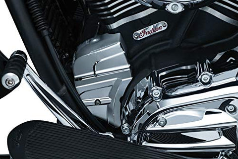 Kuryakyn 5642 Motorcycle Accent Accessory: Starter End Cover for 2014-19 Indian Motorcycles, Chrome - Throttle City Cycles