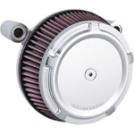 Arlen Ness Stage I Billit Sucker Synthetic Air Filter Kits, Beveled Chrome 50-847 - Throttle City Cycles