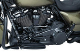 Kuryakyn 6445 Motorcycle Accent Accessory: Precision Transmission Top Cover for 2017-19 Harley-Davidson Motorcycles, Gloss Black - Throttle City Cycles