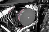 Arlen Ness Stage II Billet Sucker Air Filter Kit with Smooth Steel Cover for Ha - One Size - Throttle City Cycles