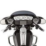 Arlen Ness Deep Cut Chrome Inner Fairing Gauge Trim 30-342 - Throttle City Cycles
