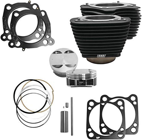 S And S Cycle M8 Models W/114" 128" Big Bore Kit M8 Blk 910-0685 New - Throttle City Cycles
