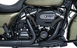 Kuryakyn 6445 Motorcycle Accent Accessory: Precision Transmission Top Cover for 2017-19 Harley-Davidson Motorcycles, Gloss Black - Throttle City Cycles