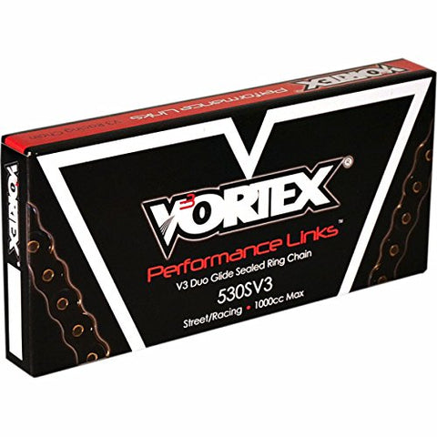 Vortex 530SV3-120 530 Pitch and 120 Links Duo Glide Chain - Throttle City Cycles