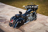 Kuryakyn LED Lighted Curved License Plate Frame - Throttle City Cycles