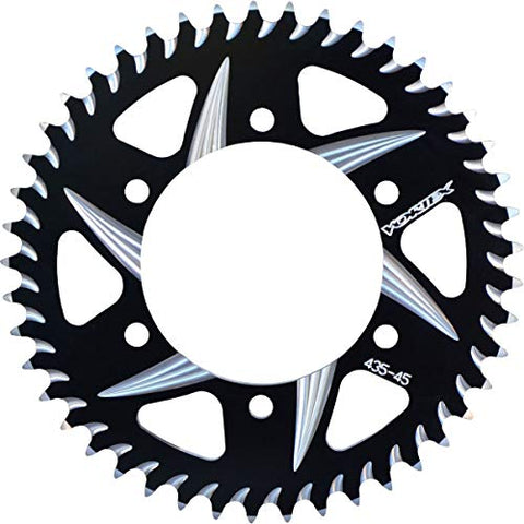 Vortex Rear Sprocket for OZ Racing and Marchesini Wheels (520 / 46T) (CAT 5 Black) - Throttle City Cycles