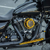 Arlen Ness 18-176 Gold Method Clear Series Air Cleaner - Throttle City Cycles