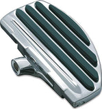 Kuryakyn 7916 Motorcycle Foot Controls: Driver or Passenger ISO Board Conversions, Chrome, 1 Pair - Throttle City Cycles