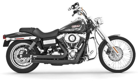 Freedom HD00046 Exhaust (Independence Shorty Black Dyna) - Throttle City Cycles