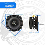 Hogtunes XL Series 5.25" Front and Rear Speaker and Dual 225 Watt Amplifier with R.E.M.I.T. Kit for 1998-2013 Harley-Davidson Ultra Classic Models Ultra KIT-XL - Throttle City Cycles